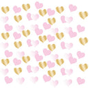 confetti 1st Birthday meisjes 14 gr papier roze/goud