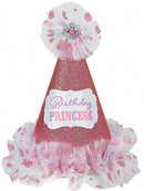 feesthoedje Birthday Princess 22,8 cm papier