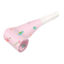 feesttoeters Paarden meisjes 30 cm papier roze 8 stuks