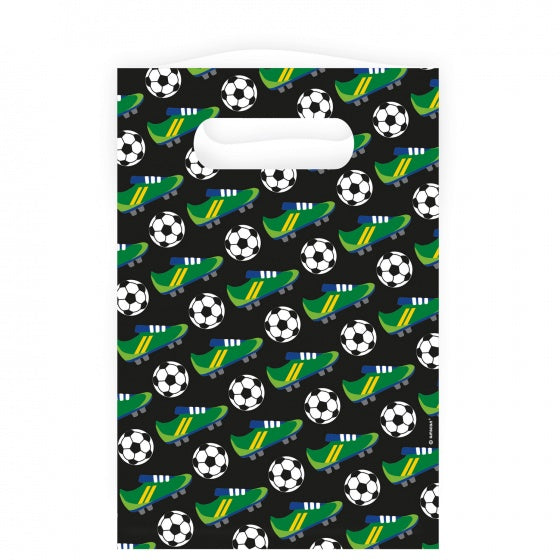 Voetbal Uitdeelzakjes 8 Stuks