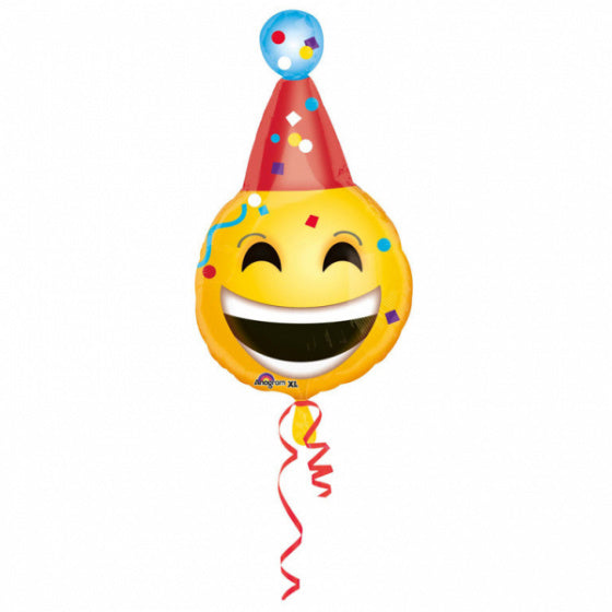 Emoticon Folie Ballon 35x63 cm