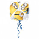 folieballon Despicable Me Group 43 x 43 cm wit/geel