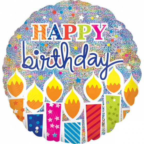 Anagram Folie Ballon Happy Birthday 43 cm