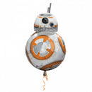 folieballon Star Wars 50 x 83 cm folie wit/oranje