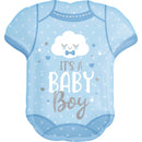 folieballon Super Shape Baby Boy Onesie 55 x 60 cm