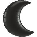 folieballon SuperShape Onyx Crescent 89 cm zwart