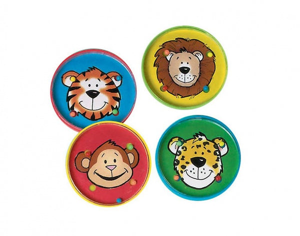 geduldspel dieren 5,6 cm 12 stuks