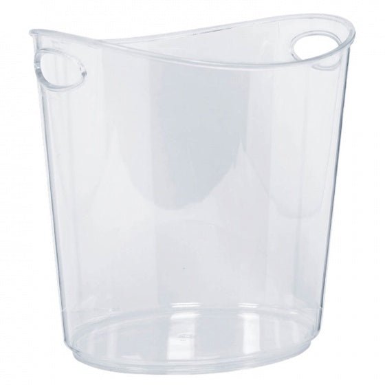 Ijsemmer 19 cm transparant