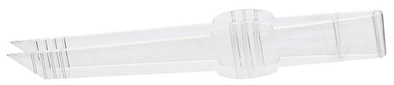 knijptang transparant 14,5 cm 6 stuks
