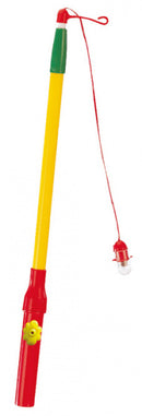 lantaarnstok met licht junior 58 cm geel 1 stuk