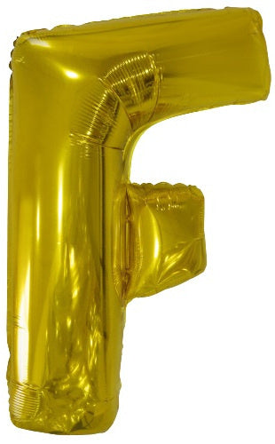 letterballon F folie 86 cm goud
