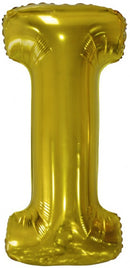letterballon I folie 86 cm goud