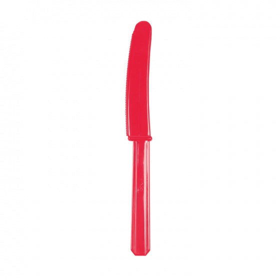 messen rood 15 cm 10 stuks