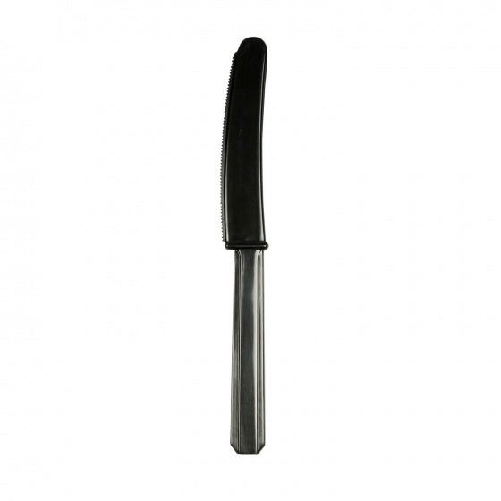 messen zwart 15 cm 10 stuks