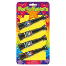 piratentelescoop 10,5 cm 4 stuks zwart