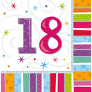 Servetten - 18 jaar, 16st.