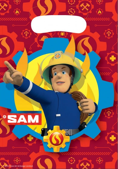Brandweerman Sam Uitdeelzakjes, 8st.