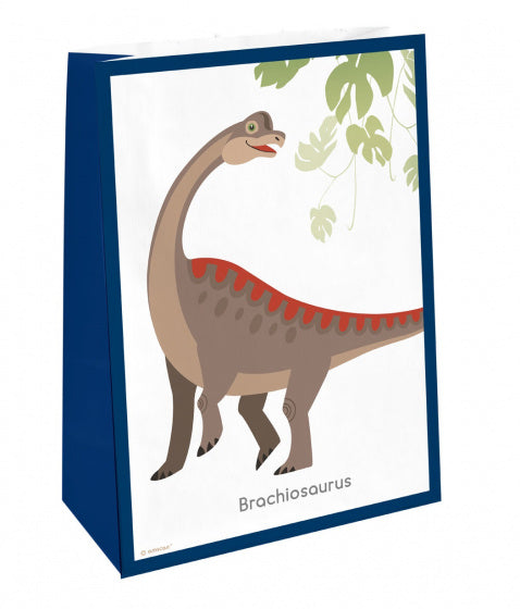 Dinosaurus Uitdeelzakjes met Sticker 4 Stuks