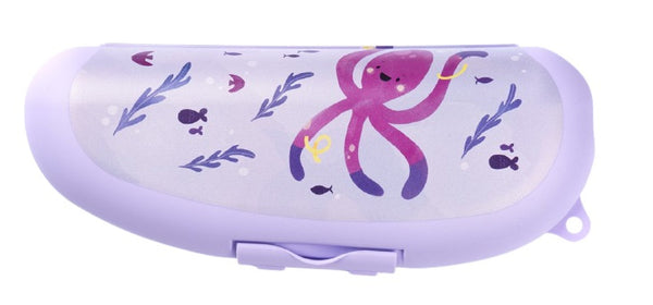 banaanbox Octopus junior 22 x 9 cm polypropyleen paars