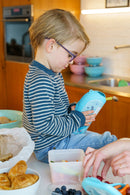 banaanbox Whale junior 223 mm polypropyleen blauw