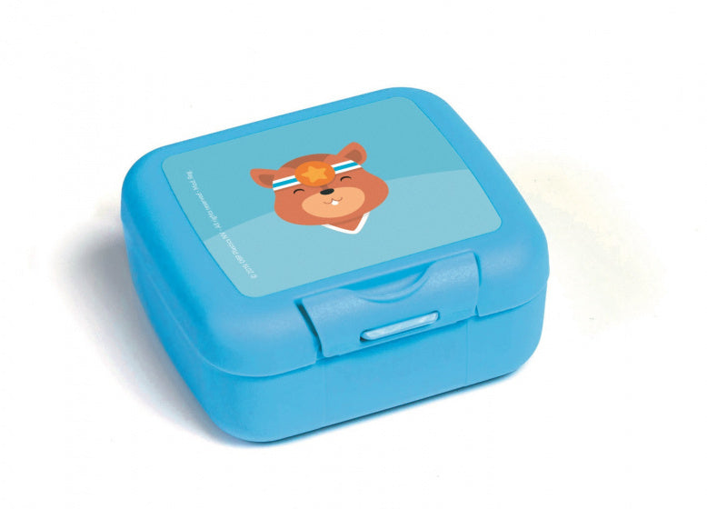 fruitbakje junior 8,5 cm polypropyleen blauw