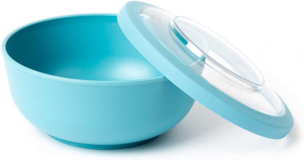 lunchbox 17 x 9 cm blauw 1000 ml 2-delig