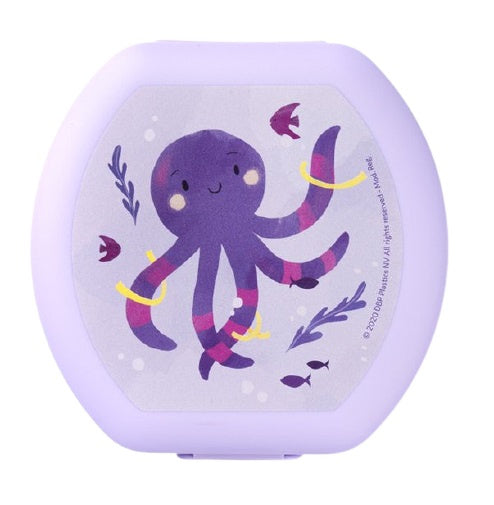 lunchbox Octopus junior 500 ml polypropyleen paars
