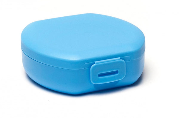 snackbox Small rond 0,5 liter blauw