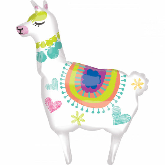 Folie Ballon Lama 71x104 cm