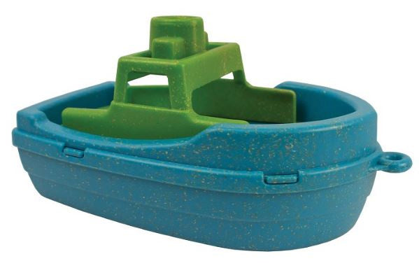 motorboot Anbac junior 16 x 9,5 x 9,5 cm blauw/geel