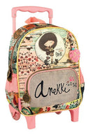 trolley rugzak 12 liter softcase lichtroze