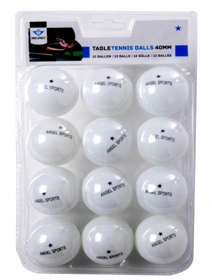 Angel Sports Professionele Tafeltennisballen 12stuks
