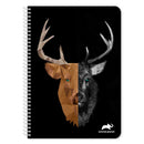 notitieboek Spiral eland 25 x 17 cm 90 pagina's