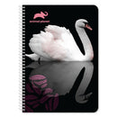 notitieboek Zwaan 17 x 25 cm 120 pagina's