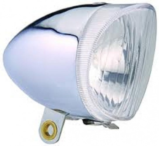 Anlun Dynamo koplamp met buitenaansluiting Anlun - chroom