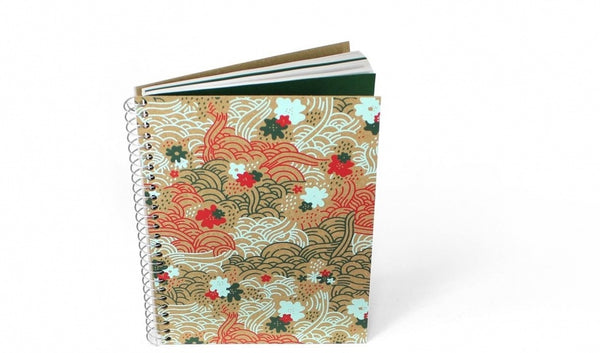 notitieboek ringband bruin A5