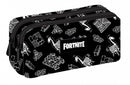 etui Fortnite junior 21 x 6 x 9 cm textiel zwart/wit