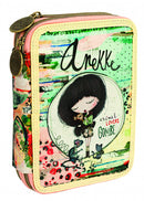etui Anekke meisjes 20 cm textiel beige/roze 27-delig
