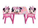 kindermeubels Minnie Mouse 50 x 50 cm hout roze 3-delig