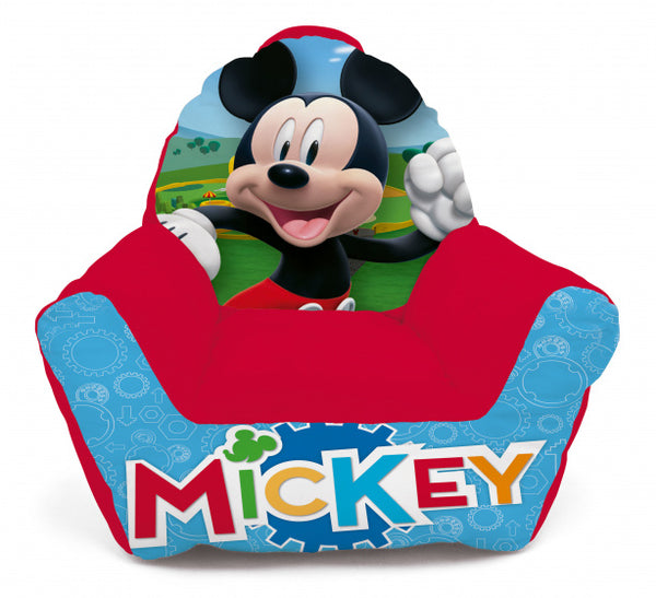 kinderstoel Mickey Mouse 52 x 48 cm polyester rood/bauw