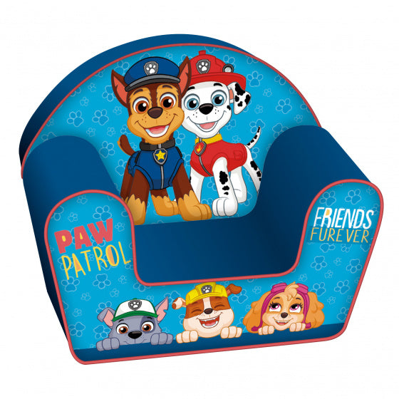 kinderstoel Paw Patrol 52 x 42 cm polyurethaan blauw