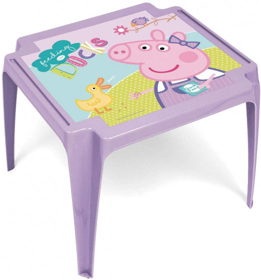 kindertafel Peppa Pig 44 x 55 cm polypropyleen paars