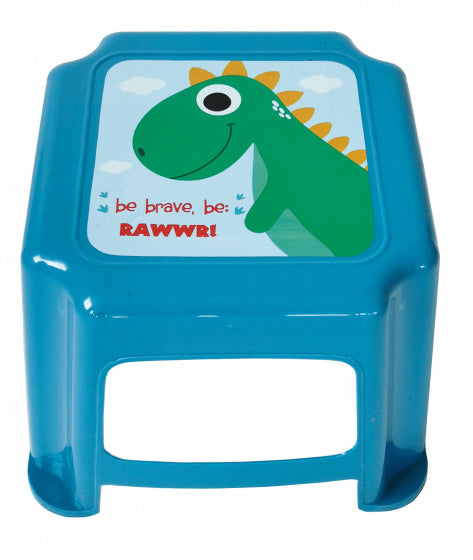 kruk Dino junior 27 x 27 x 21 cm blauw