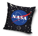 kussen Nasa 40 x 40 cm polyester zwart