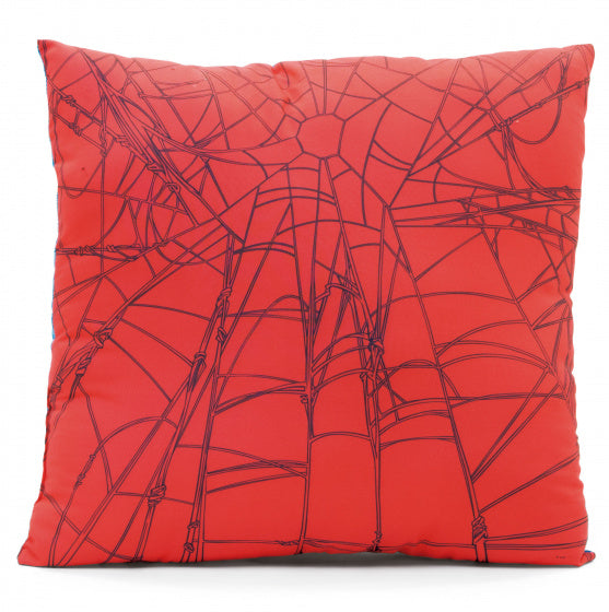 kussen Spider-Man jongens microfiber rood/blauw