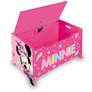 opbergkist Minnie Mouse 62,5 x 40 cm 92 liter hout roze