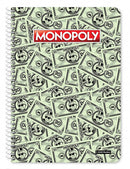 spiraalnotitieboek Monopoly A4 papier groen