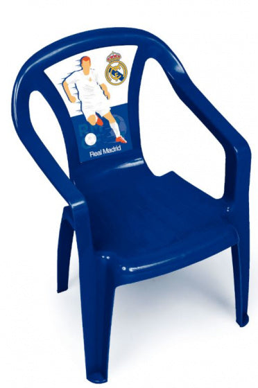 stoel Real Madrid junior 36,5 x 40 x 51 cm blauw