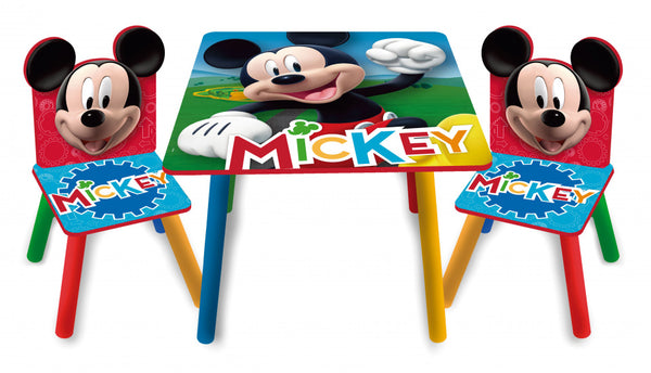 kindermeubels Mickey Mouse 50 x 50 cm hout 3-delig