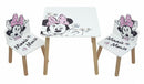 kindermeubels Minnie Mouse 50 x 50 cm hout wit 3-delig